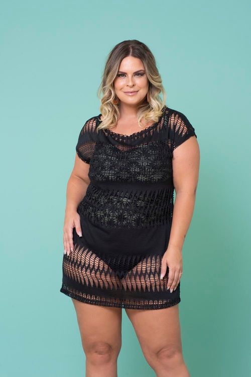 Saída de Praia Plus Size Tabuna Comfortável