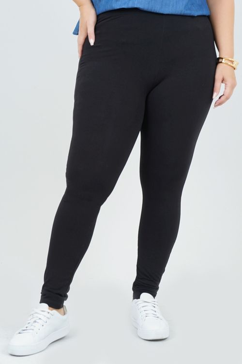 CALÇA LEGGING PLUS SIZE LAGOINHA