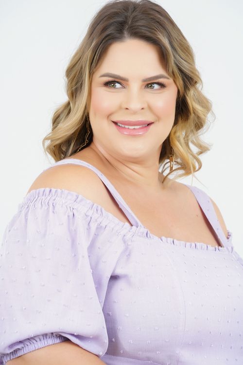 BLUSA PLUS SIZE SAPÉ CROPPED