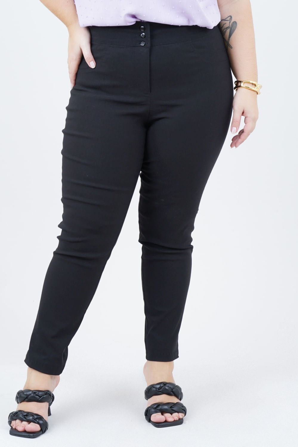 CALÇA SLIM PLUS SIZE LAGUNA