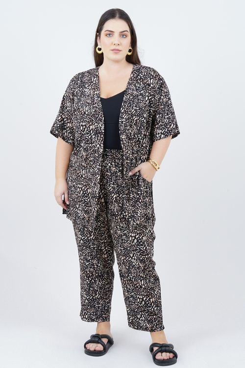 KIMONO PLUS SIZE ANGRA DOS REIS MANGA CURTA