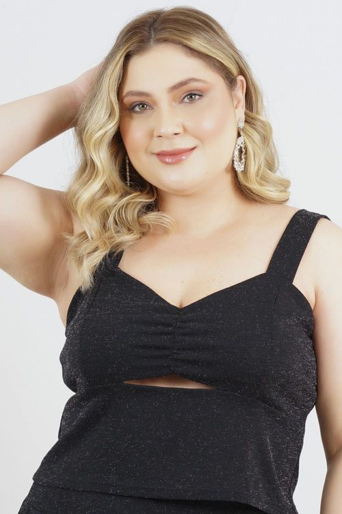 REGATA CROPPED PLUS SIZE FLECHEIRAS