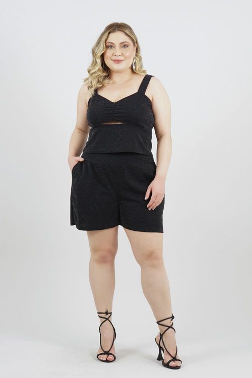 REGATA CROPPED PLUS SIZE FLECHEIRAS