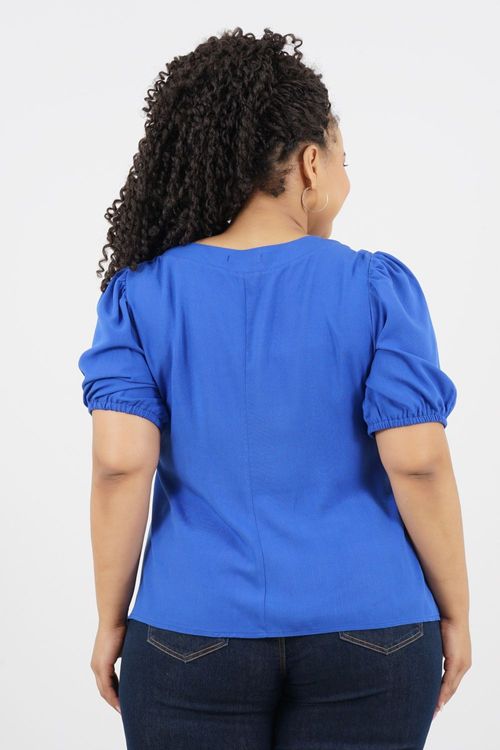 BLUSA PLUS SIZE ITAGUARÉ MANGA CURTA