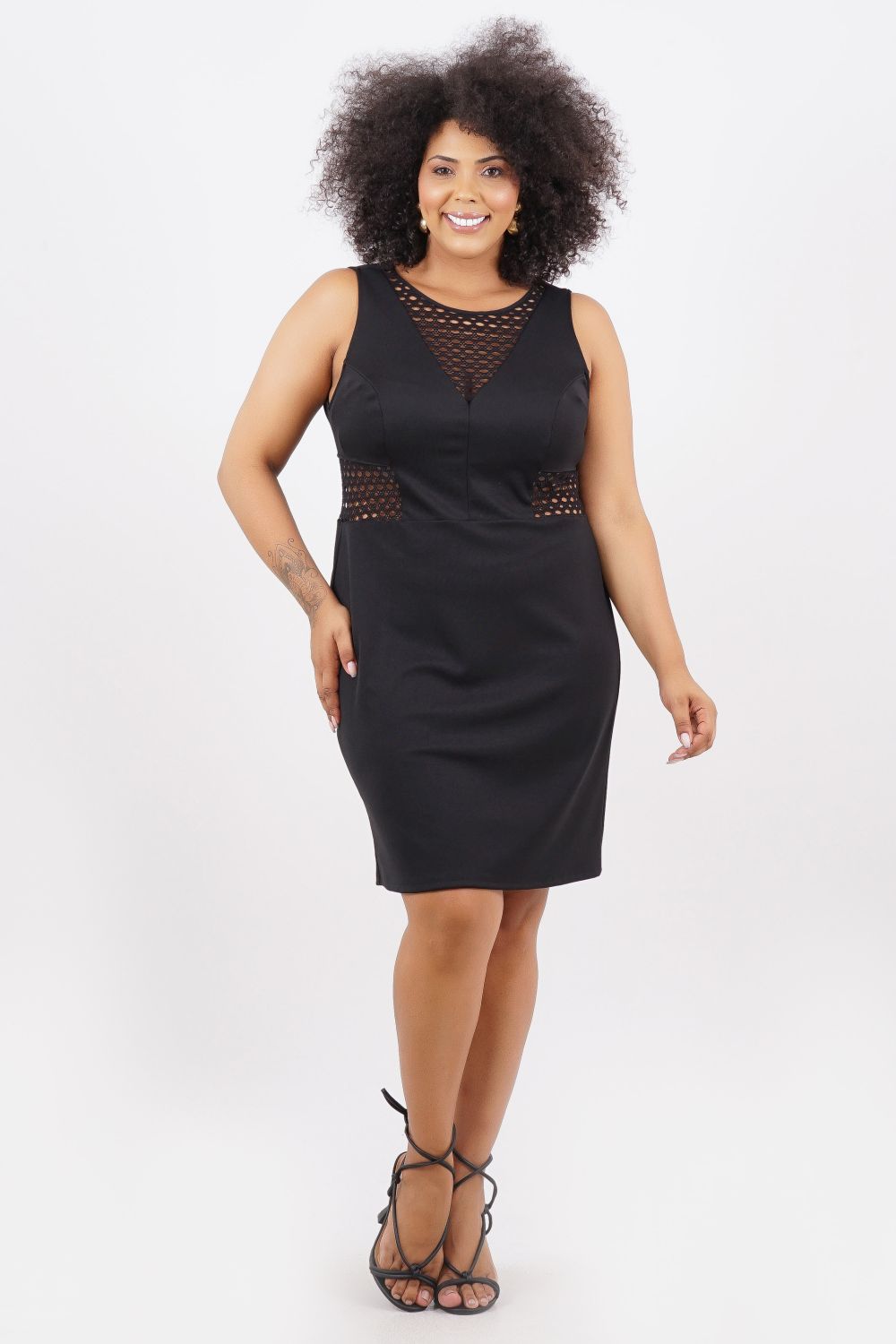 VESTIDO PLUS SIZE RECIFE CURTO
