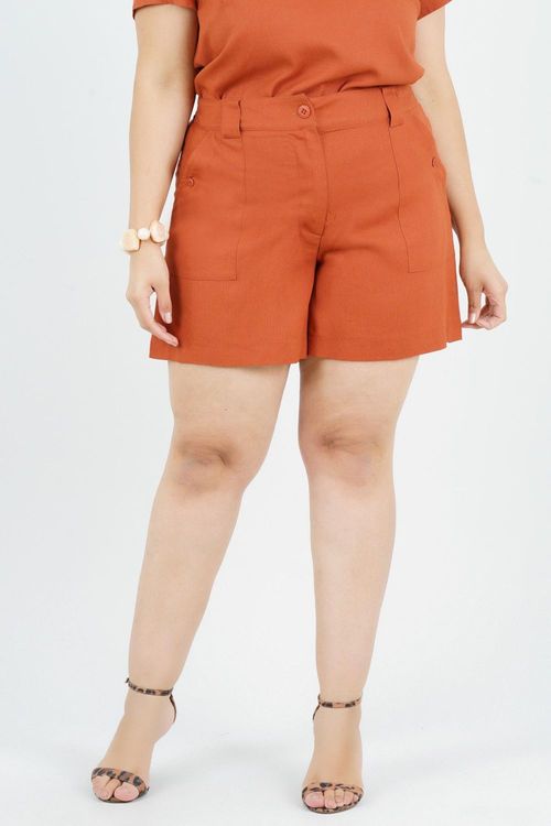 SHORTS PLUS SIZE CANOA QUEBRADA