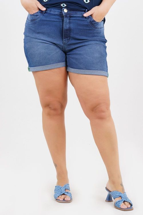 SHORTS MOM PLUS SIZE FORTE IMBASSAÍ JEANS