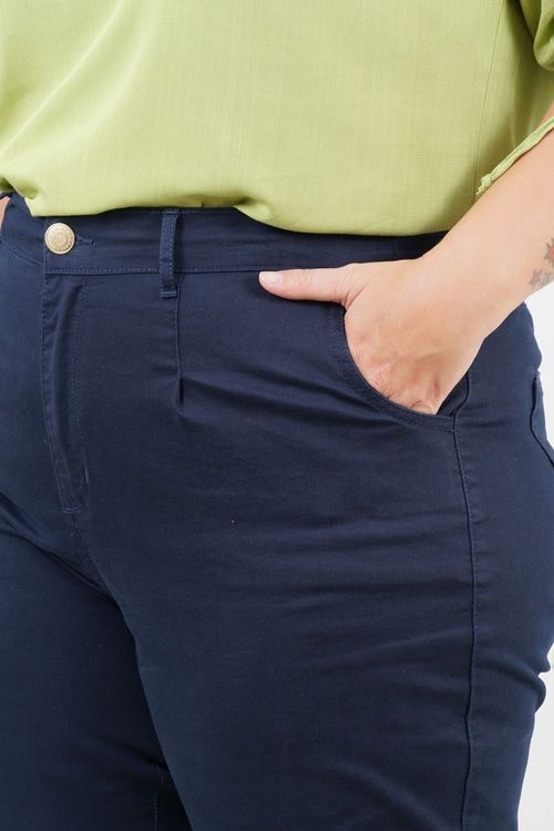 CALÇA MOM PLUS SIZE CARIBE PEDRA MOLE