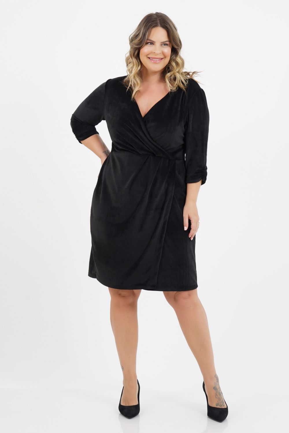 Vestido Plus Size Noruega Médio