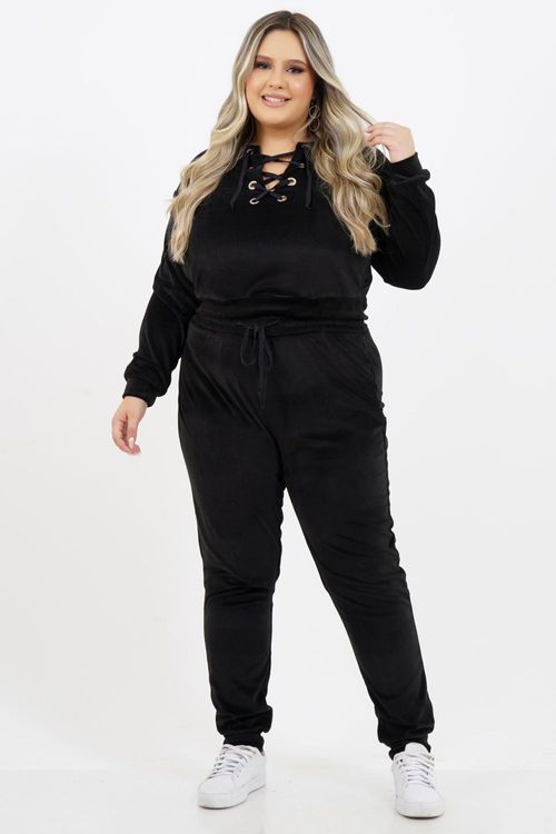 Jaqueta Plus Size Rússia Manga Longa