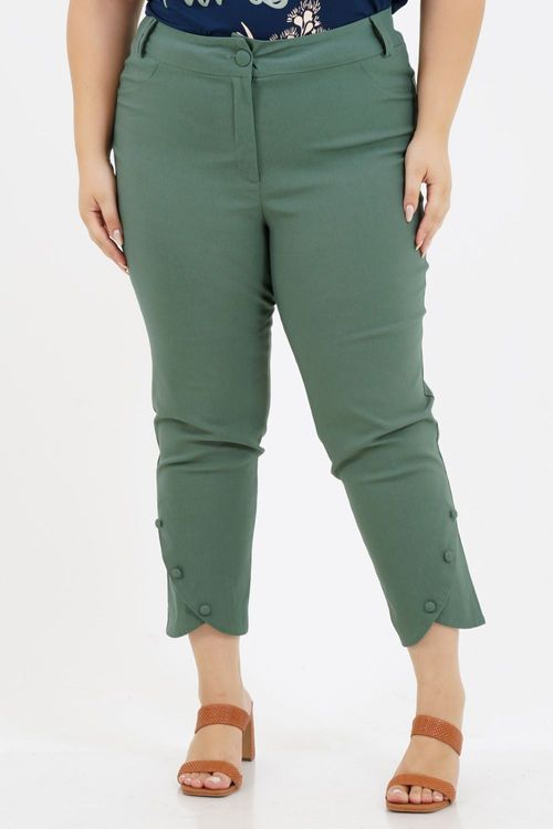 Calça Cropped Plus Size Albânia