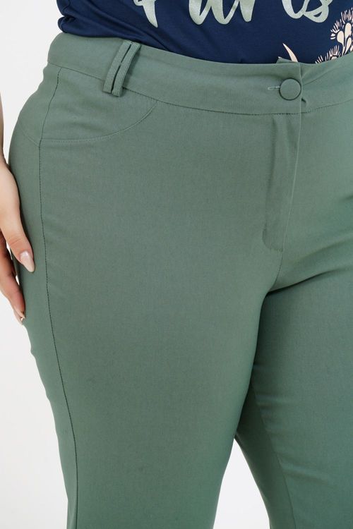 Calça Cropped Plus Size Albânia