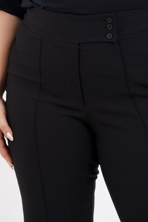 Calça Flare Plus Size Bengaline Quênia