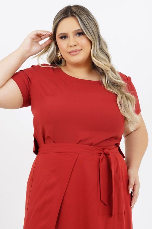 Blusa Cropped Plus Size Nepal