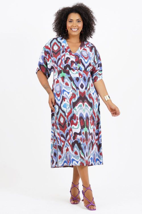 Vestido Plus Size Filipinas Midi
