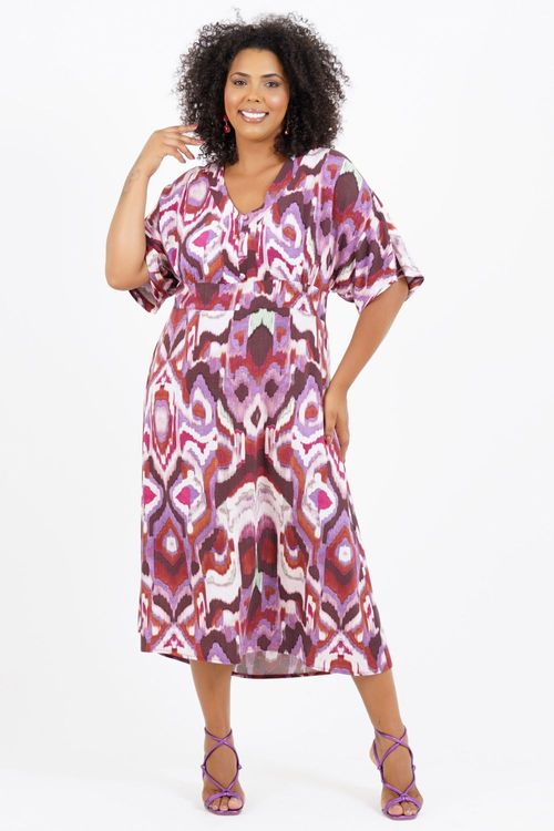 Vestido Plus Size Filipinas Midi