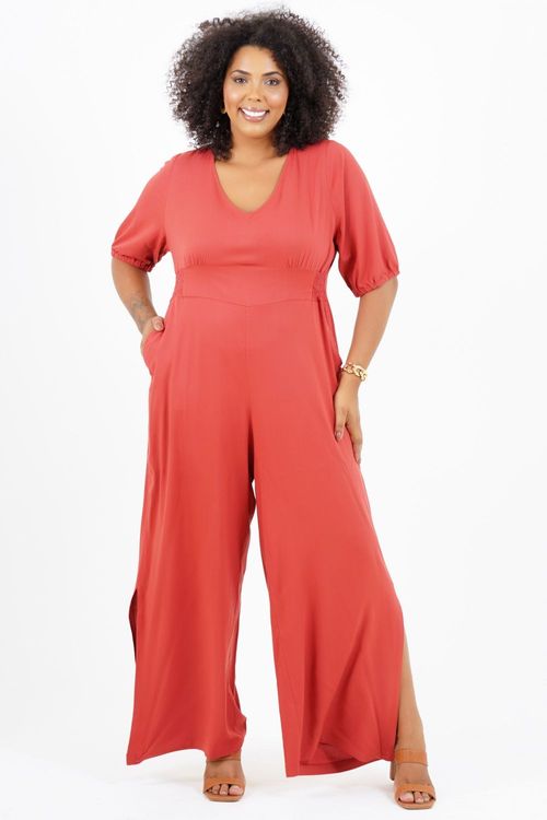 Macacão Plus Size Síria