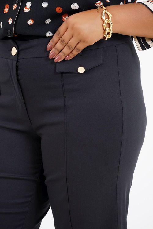 Calça Boot Cut Plus Size Chade