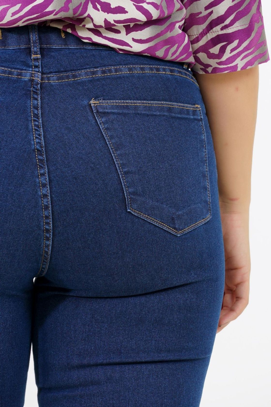 Calça Reta Plus Size Uzbequistão Jeans - Program Moda