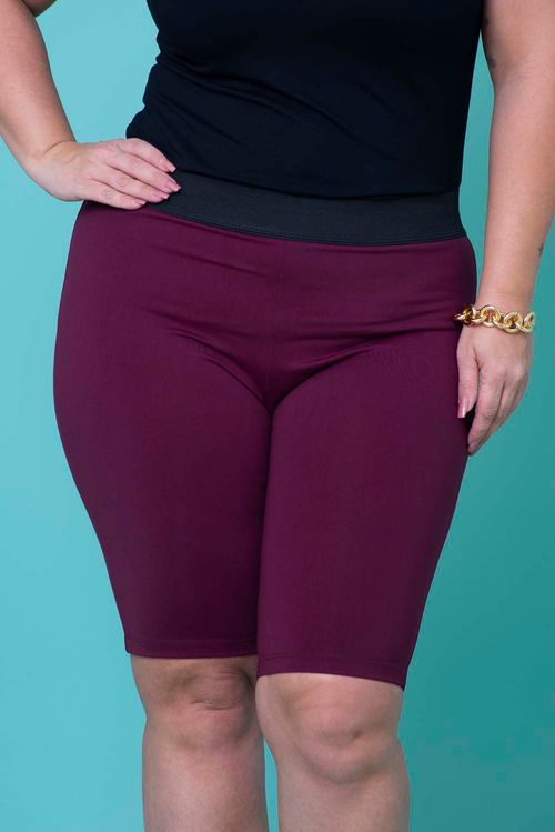 Bermuda Ciclista Plus Size