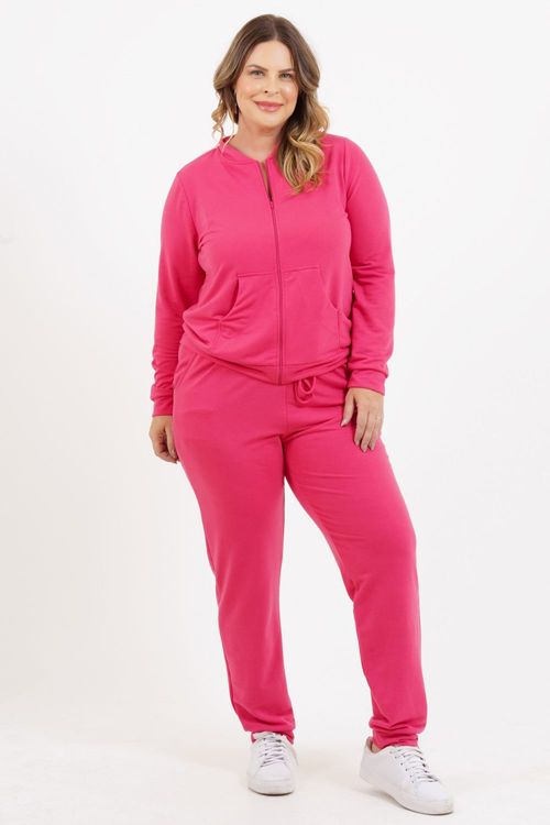 Jaqueta Plus Size Uruguai Manga Longa