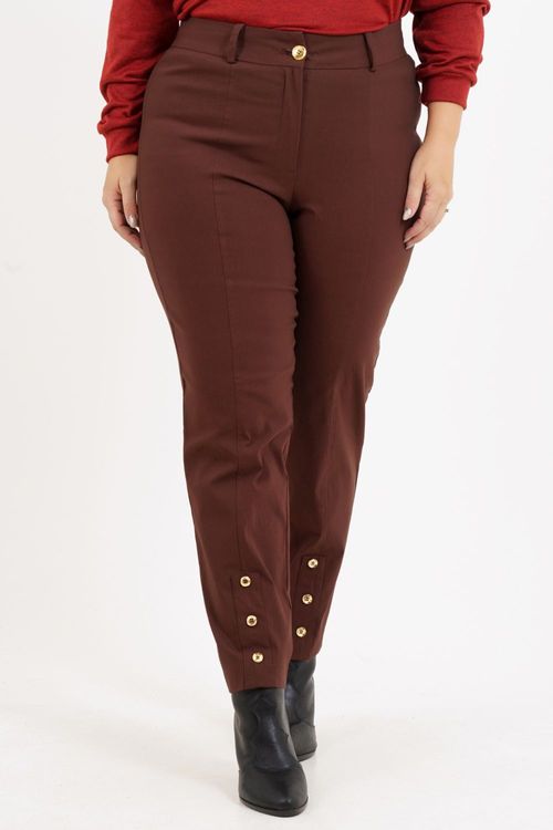 Calça Slim Plus Size Bahrein