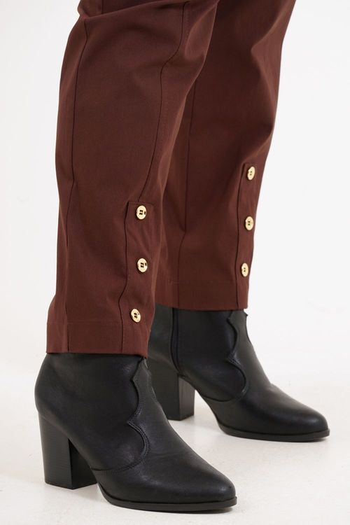 Calça Slim Plus Size Bahrein