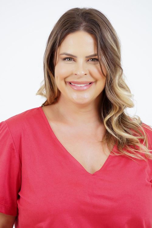 Blusa Plus Size São Tomé e Príncipe Manga Curta