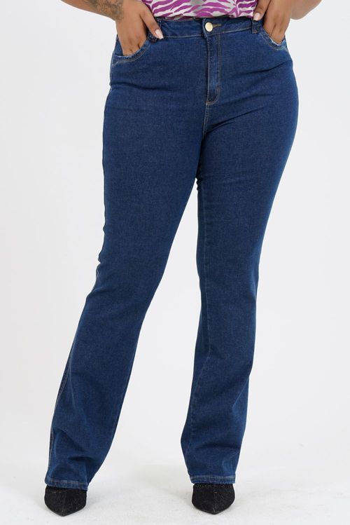 Calça Boot Cut Plus Size Ilhas Salomão Jeans