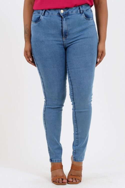 Calça Skinny Plus Size Zimbábue Jeans