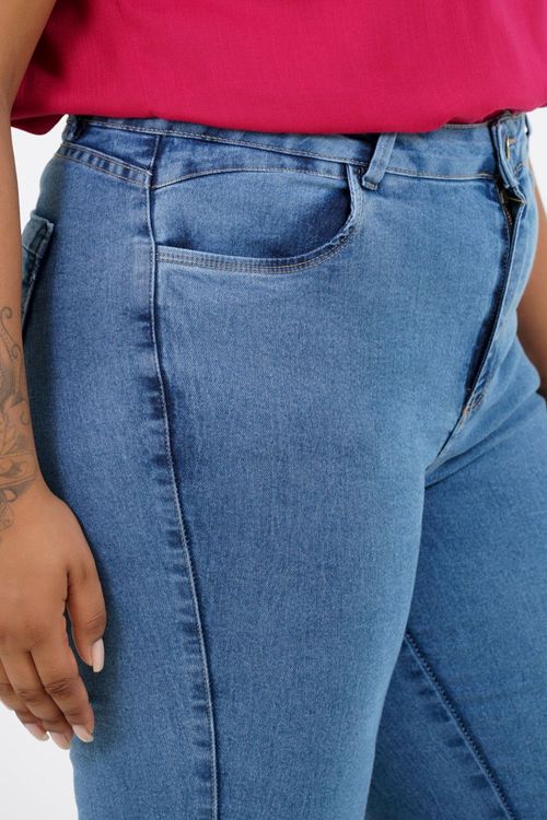 Calça Skinny Plus Size Zimbábue Jeans
