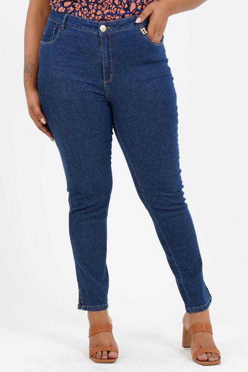 Calça Slim Plus Size Ruanda Jeans