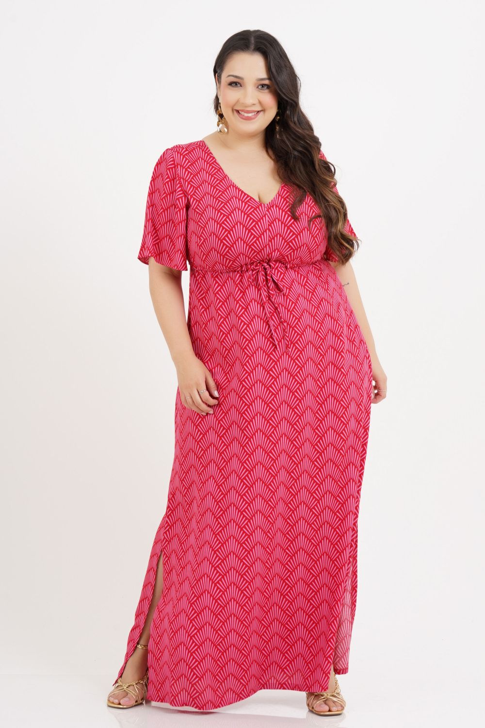 Plus size lace maxi hot sale dress