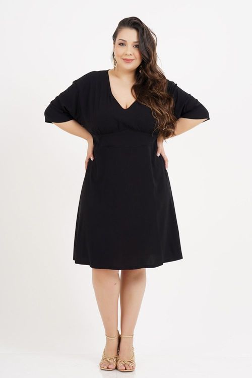 Vestido Plus Size Joseane Médio