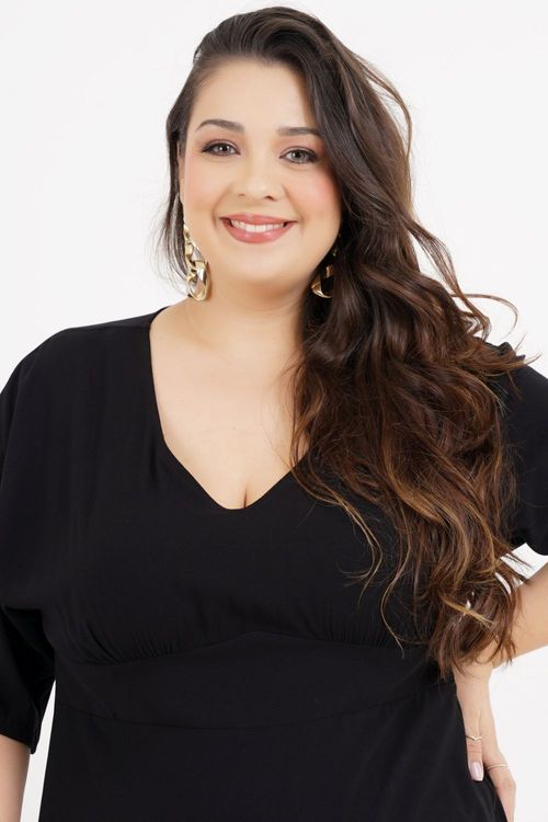 Vestido Plus Size Joseane Médio