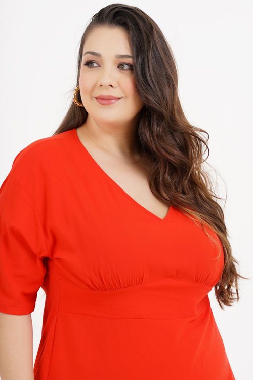 Vestido Plus Size Joseane Médio