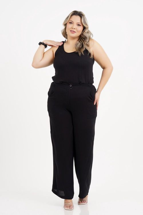 Calça Pantalona Plus Size Emily