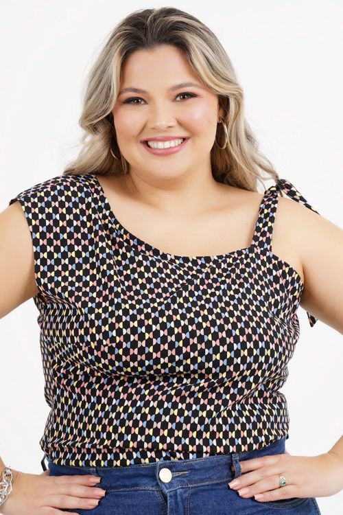 Blusa Plus Size Giovana