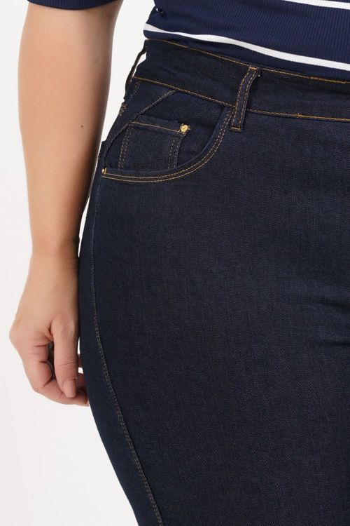 Calça Boot Cut Plus Size Selena Jeans