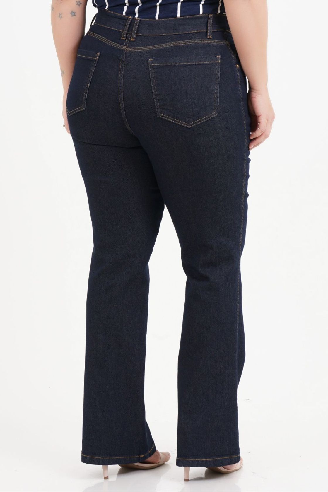 Calça Boot Cut Plus Size Jeans com Fenda Best Size - E-commerce Multimarcas Plus  Size