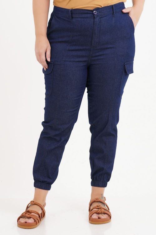 Calça Cargo Plus Size Tayla Jeans