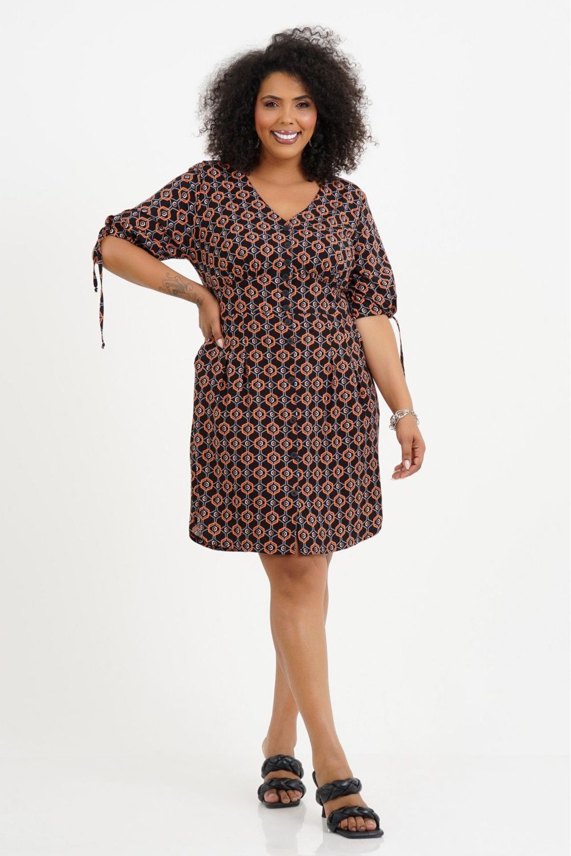 Vestido moda best sale plus size