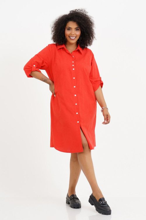 Vestido Plus Size Yasmim Médio