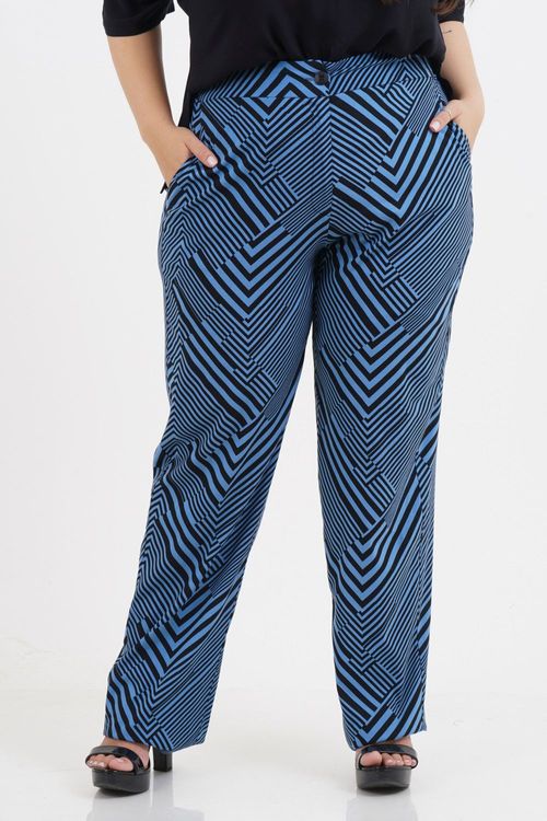Calça Pantalona Plus Size Sandy