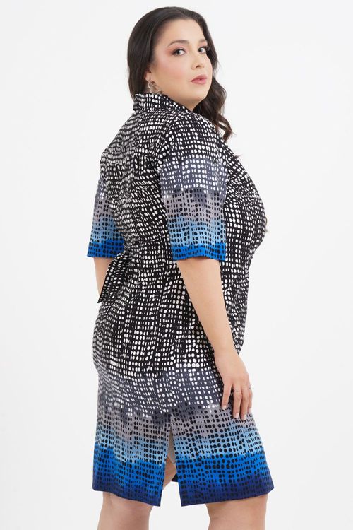 Vestido Plus Size Nicole Médio