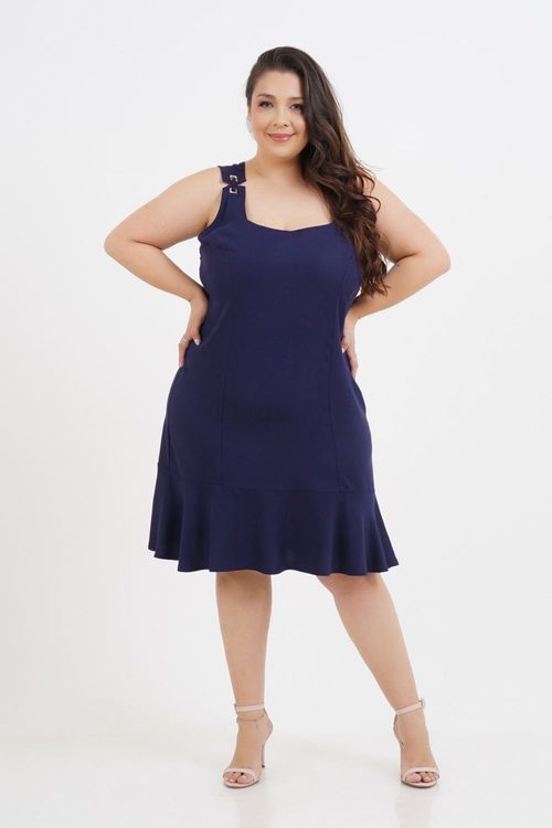 Vestido Plus Size Daiana Médio