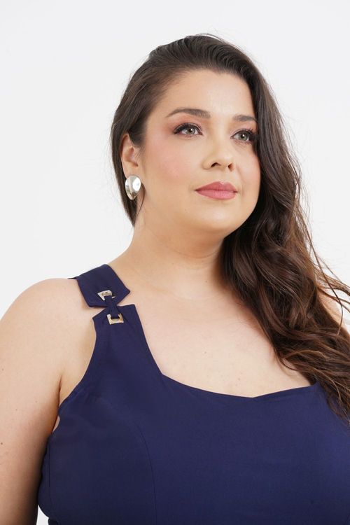 Vestido Plus Size Daiana Médio