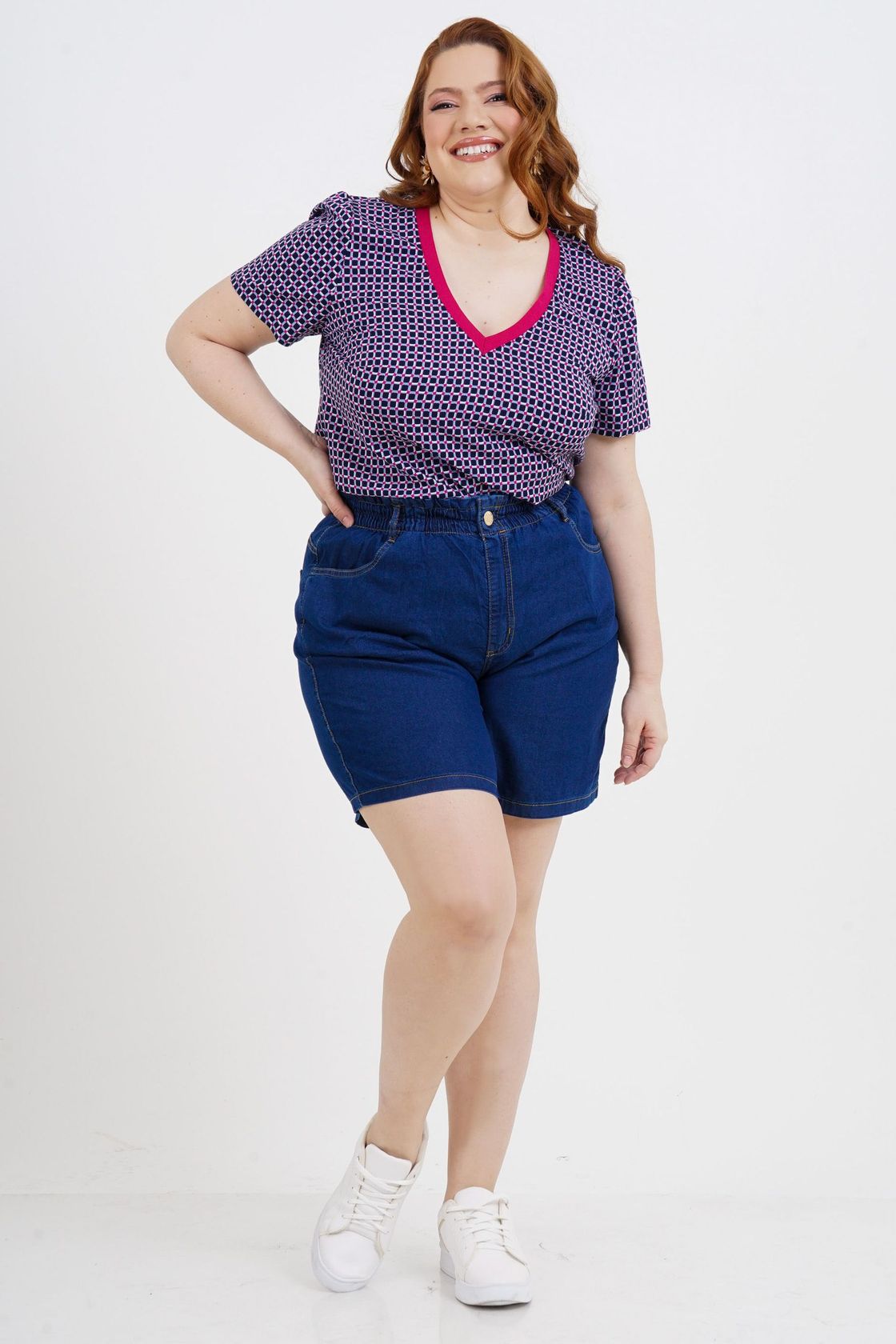 Shorts Plus Size Piaçaguera Jeans - Program Moda