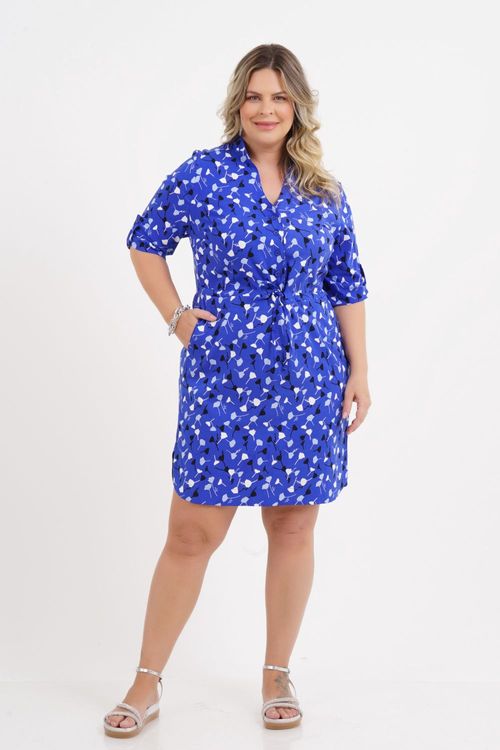 Vestido Plus Size Iolanda Curto