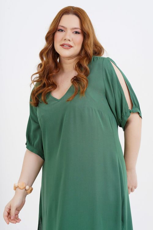 Vestido Plus Size Alana Midi